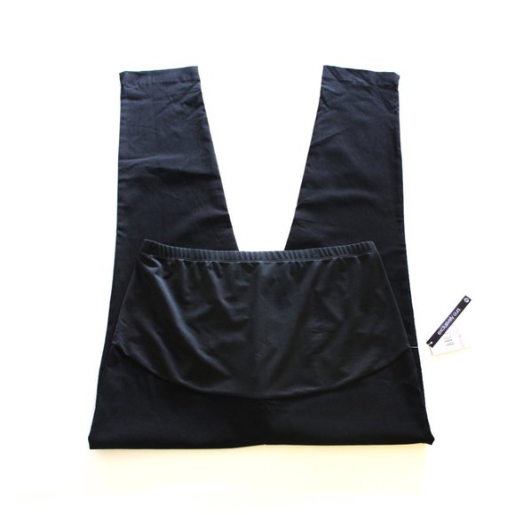 Flutter & Kick Women's Maternity Black Career Dress Pants - Picture 5 of 5